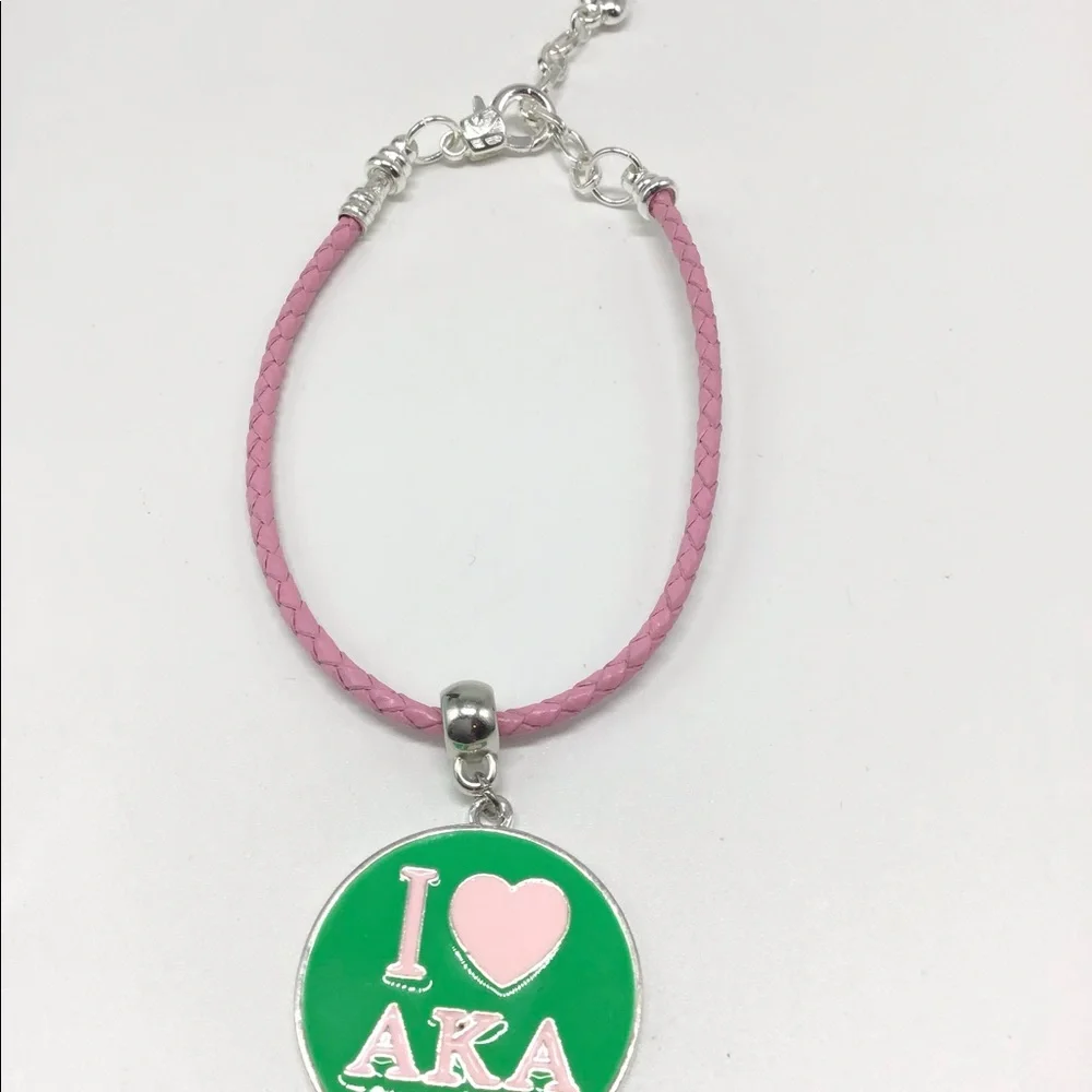AKA Leather Bracelet - Picture 3 of 3